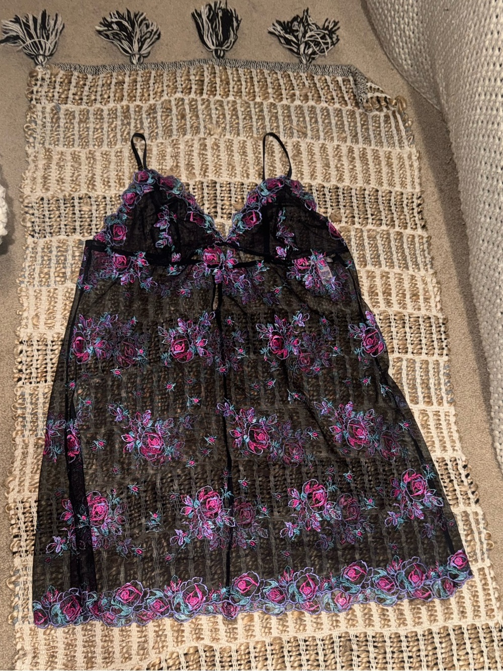 Victoria’s Secret mesh lace teddy new xl